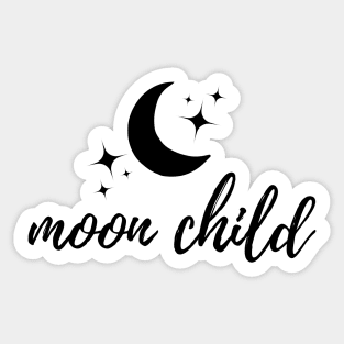 moon child Sticker